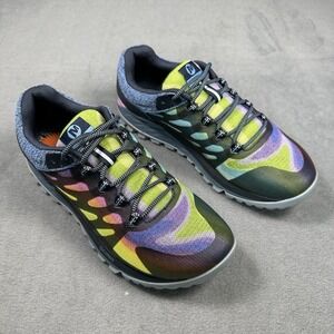 Merrell Antora 2 Trail Running Shoes Womens 8.5 Vibram Multicolor Hiking Rainbow